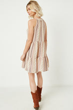 Load image into Gallery viewer, Ivory Floral Mix Halter Mini Dress