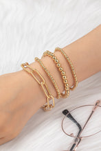 Load image into Gallery viewer, Chunky Chain Bracelet Set