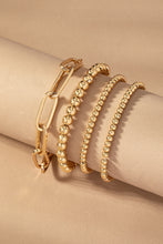 Load image into Gallery viewer, Chunky Chain Bracelet Set