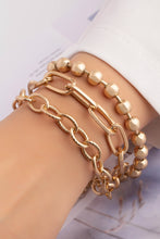 Load image into Gallery viewer, Chunky Chain Layered Bracelet