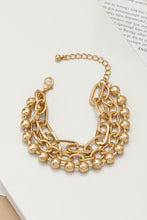 Load image into Gallery viewer, Chunky Chain Layered Bracelet