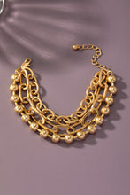 Load image into Gallery viewer, Chunky Chain Layered Bracelet