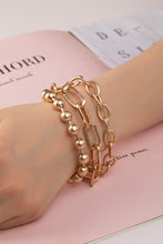 Load image into Gallery viewer, Chunky Chain Layered Bracelet