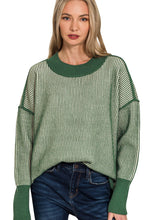 Load image into Gallery viewer, Snuggle Up Two-Tone Sweater