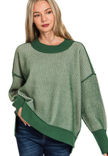 Load image into Gallery viewer, Snuggle Up Two-Tone Sweater