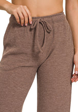 Load image into Gallery viewer, Coco Brown Ribbed 2 Piece Set