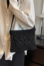 Load image into Gallery viewer, Bohemian Woven Tassel Crochet Shoulder Bag