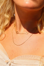Load image into Gallery viewer, 18K Gold Layered Clover Charm Necklace