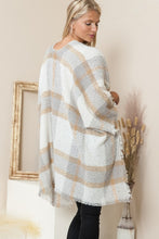 Load image into Gallery viewer, The Belle Boucle Plaid Kimono