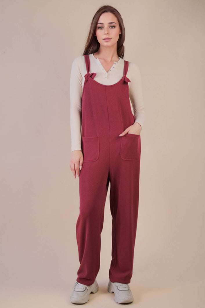 Easy Wear Knit Jumpsuit
