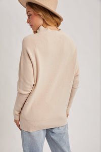 Slouch Neck Dolman Sleeve Sweater