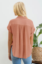 Load image into Gallery viewer, Sienna Collared Button Down Shirt