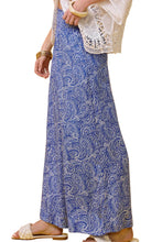 Load image into Gallery viewer, Smocked Waist Paisley Printed Wide Leg Pant