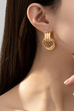 Load image into Gallery viewer, Door Knocker Intertwined Earrings