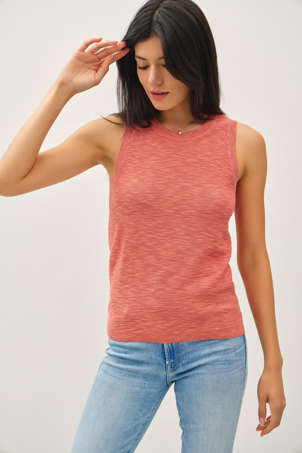 Sleeveless Poppy Tank