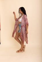Load image into Gallery viewer, Mandala Tassel Kimono