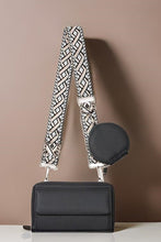 Load image into Gallery viewer, Vegan Leather Woven Crossbody Bag