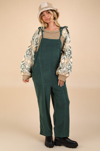 Fleece Baggy Casual Jumpsuit