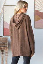 Load image into Gallery viewer, Cozy Cocoa Jacquard Hoodie