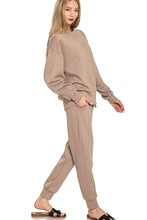 Load image into Gallery viewer, Luxe Scuba Crewneck &amp; Joggers 2-Piece Set