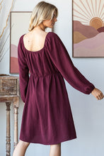 Load image into Gallery viewer, In The Moment Burgundy Dress