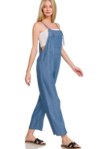 Medium Indigo Adjustable Strap Jumpsuit