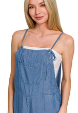 Load image into Gallery viewer, Medium Indigo Adjustable Strap Jumpsuit