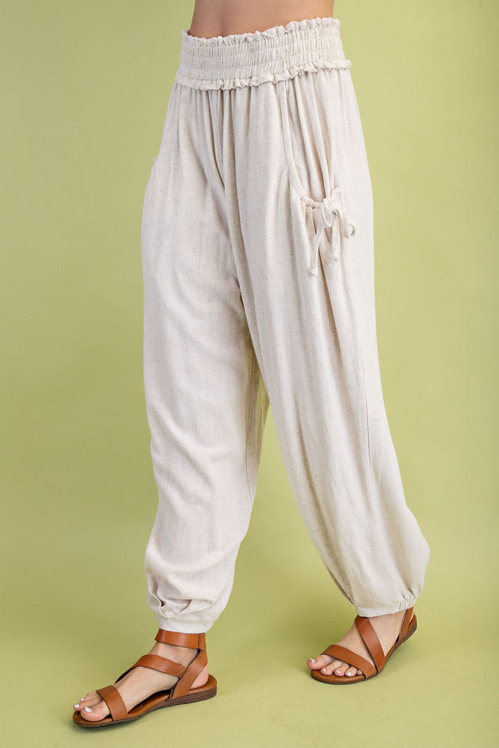 Linen Relaxed Fit Pant