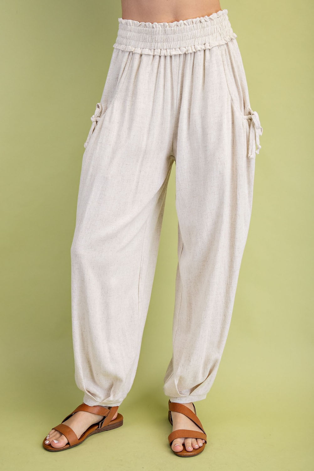 Linen Relaxed Fit Pant