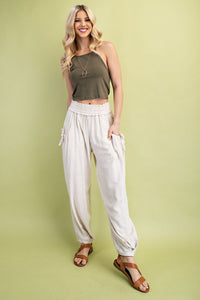 Linen Relaxed Fit Pant