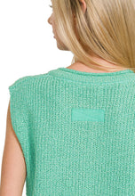 Load image into Gallery viewer, Mint Lightweight Summer Sweater Vest