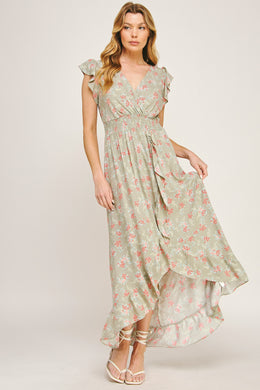 Effortless Elegance Floral Maxi Dress
