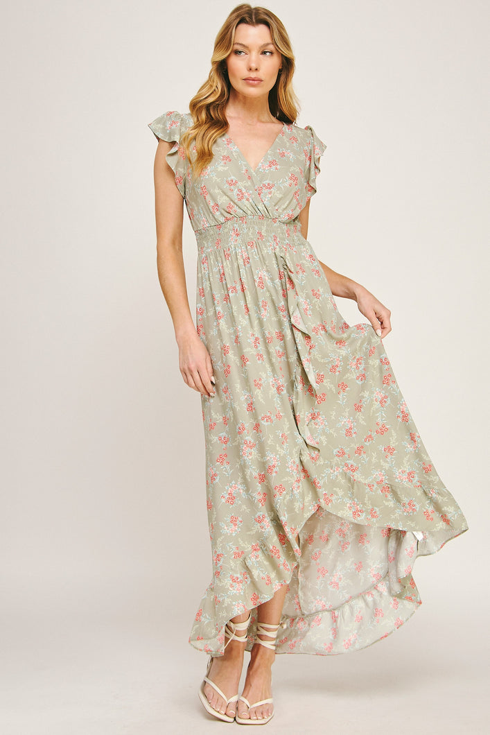 Effortless Elegance Floral Maxi Dress