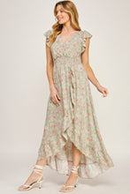 Load image into Gallery viewer, Effortless Elegance Floral Maxi Dress