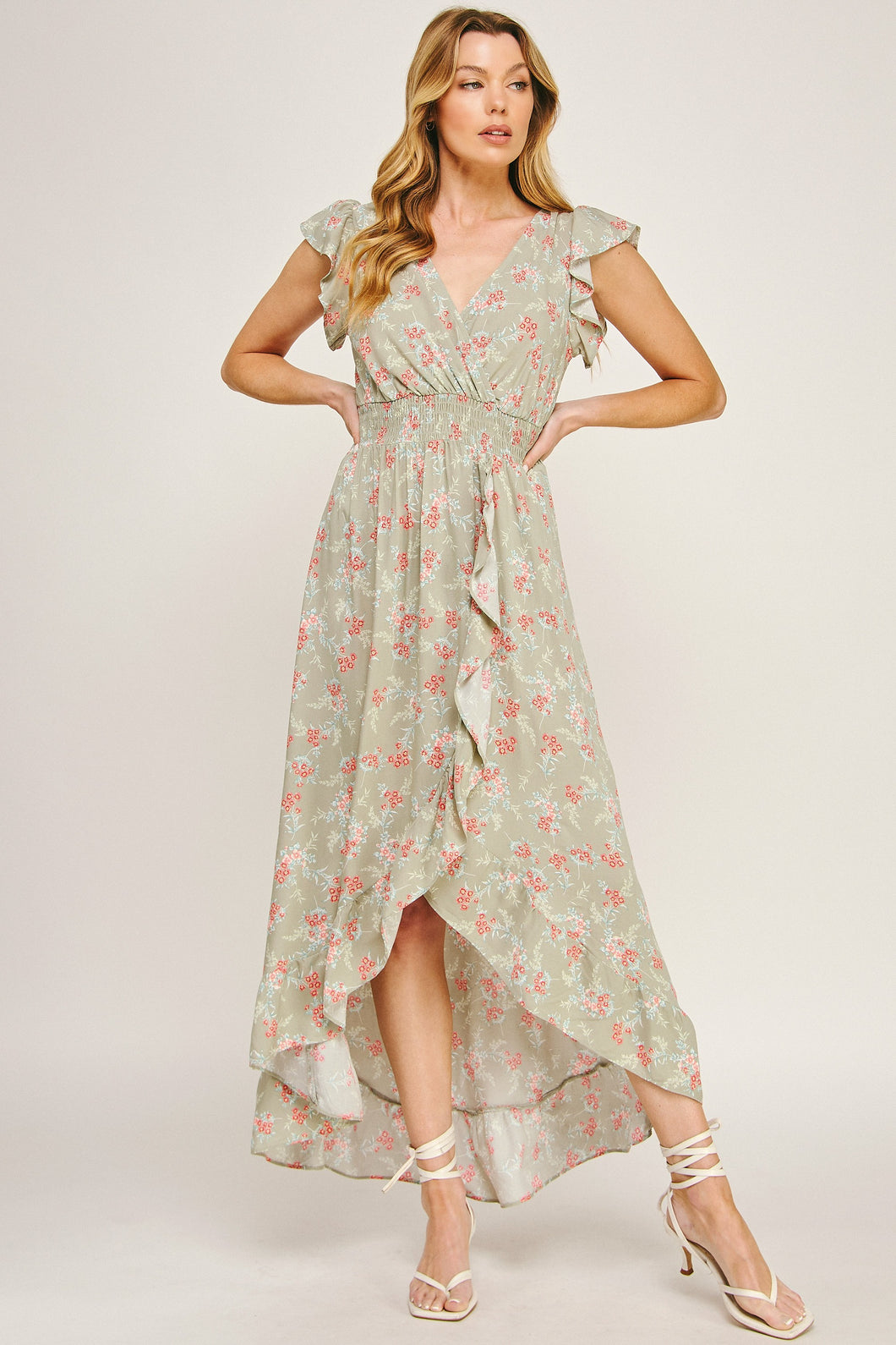 Effortless Elegance Floral Maxi Dress