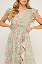 Load image into Gallery viewer, Effortless Elegance Floral Maxi Dress