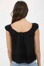 Load image into Gallery viewer, Eyelet Hem Blouse