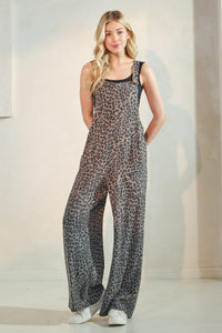 Coco Animal Print Jumpsuit
