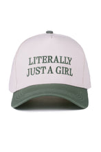 Load image into Gallery viewer, Just A Girl Cap
