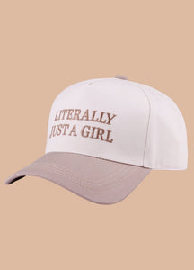 Just A Girl Cap