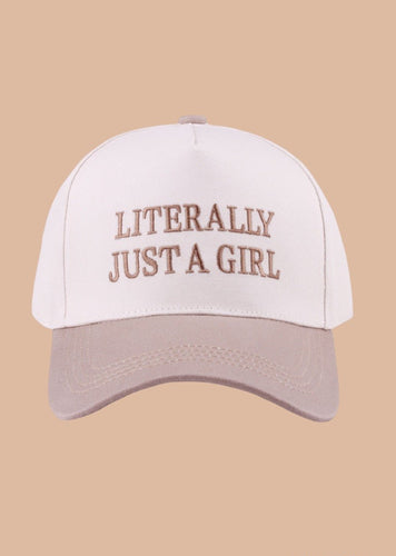 Just A Girl Cap
