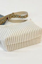 Load image into Gallery viewer, Crafted Corduroy Guitar Strap Tote Bag