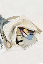 Load image into Gallery viewer, Crafted Corduroy Guitar Strap Tote Bag
