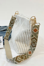 Load image into Gallery viewer, Crafted Corduroy Guitar Strap Tote Bag