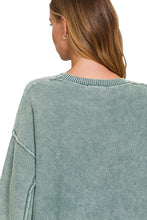 Load image into Gallery viewer, Washed Boxy Sweater