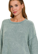 Load image into Gallery viewer, Washed Boxy Sweater