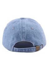 Load image into Gallery viewer, Light Wash Denim Baseball Cap