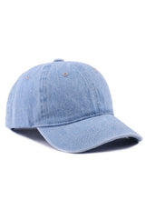 Load image into Gallery viewer, Light blue denim cap on a white background