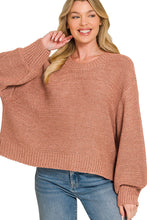Load image into Gallery viewer, Cozy Oversized Knit Sweater
