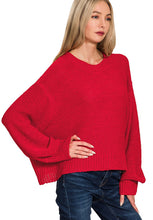 Load image into Gallery viewer, Cozy Oversized Knit Sweater